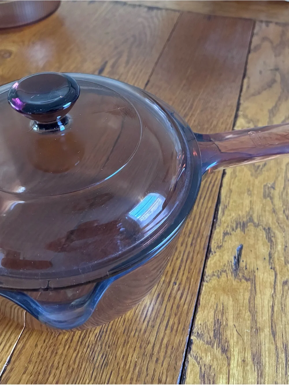 Corningware Visions  Glass Saucepan with Lid 1 liter